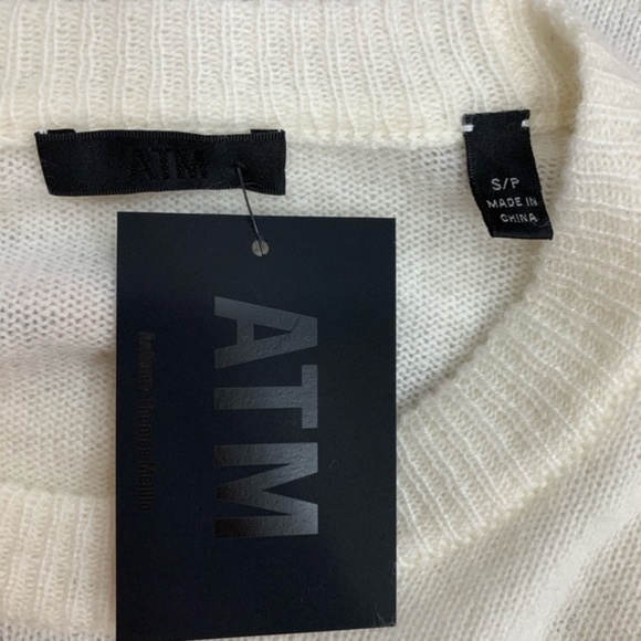 ATM ANTHONY THOMAS MELILLOStripe Cashmere Sweater - Picture 5 of 6